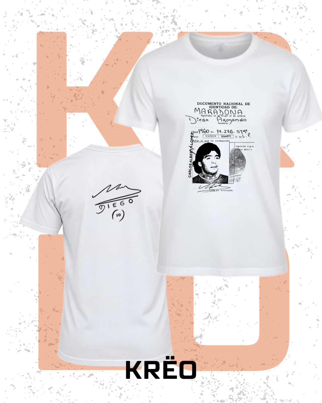 Remera Diego Maradona